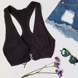 FP As You Wish Bralette in Black